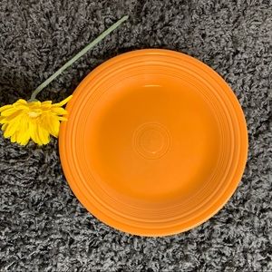Fiestaware Tangerine Dinner Plate